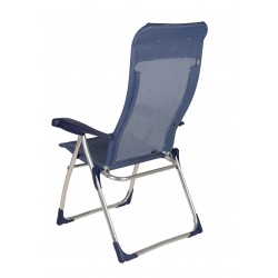 Fauteuil de Camping Classic Dossier Haut - Ergonomique, Léger et Réglable