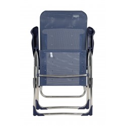 Fauteuil de Camping Classic Dossier Haut - Ergonomique, Léger et Réglable