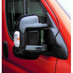 Coque protection rétroviseur bras court Ducato noir jusqu'à 2025 x2 - M4725