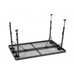 Table Rectangulaire Gris Peinte | Haute Qualité, Résistante et Polyvalente