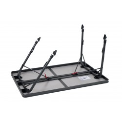 Table Rectangulaire Gris Peinte | Haute Qualité, Résistante et Polyvalente