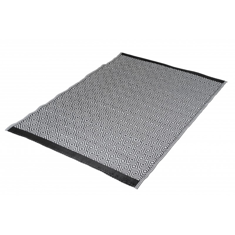 Tapis Kingston - noir et blanc - 120x180cm Tapis Kingston - noir et blanc - 120x180cm