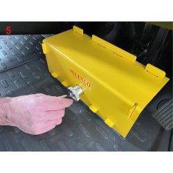 Antivol pédales boite auto Transit depuis 2014 & Sprinter depuis 2006 - M6835