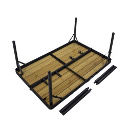 Table Trafford - rectangulaire pliante - 90x60cm