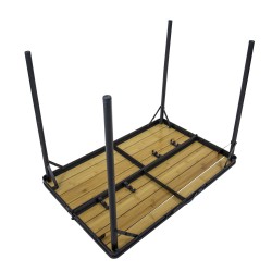 Table Trafford - rectangulaire pliante - 90x60cm