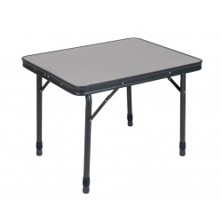 TABLE RECTANGULAIRE GRIS PEINTE 65x53 cm