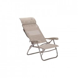 Fauteuil de plage avec appuie-tête Crespo - Compact