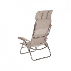 Fauteuil de plage avec appuie-tête Crespo - Compact