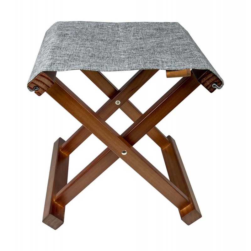Tabouret Bois Salle de bain, 40x30x46 cm, Bambusa Bambou