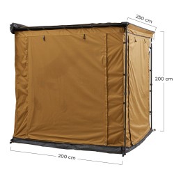 EXTENSION STORE VICKYWOOD 250 CM – Espace Abrité pour Camping et Outdoor