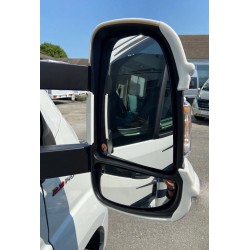 Coque protection rétroviseur bras long Ducato blanc jusqu'à 2024 x 2 - M4268
