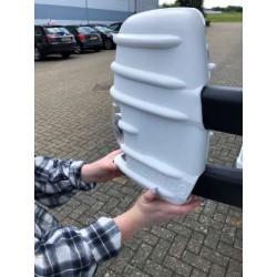 Coques Protection Rétroviseur Transit Blanc x2 – Montage Facile & Protection Anti-Chocs