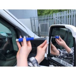 Coques Protection Rétroviseur Transit Blanc x2 – Montage Facile & Protection Anti-Chocs