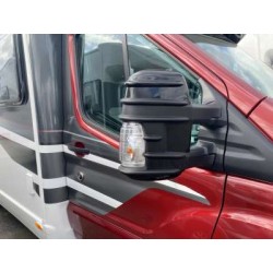 Coques Protection Rétroviseur Transit Noir x2 – Montage Facile & Protection Anti-Chocs