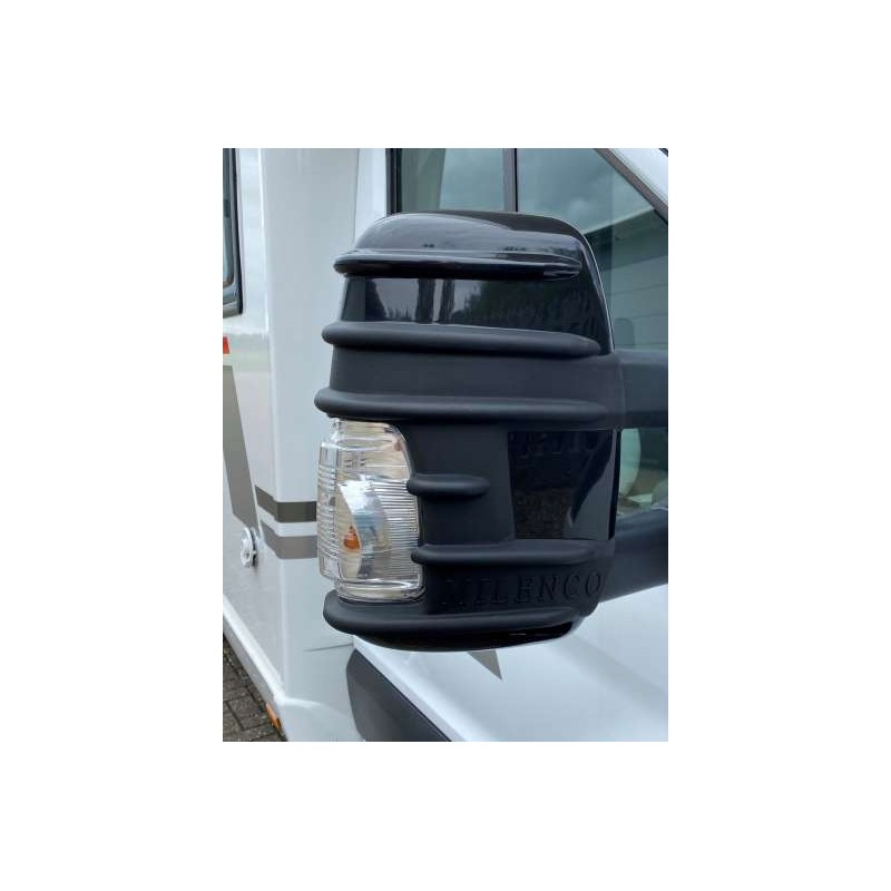 Coques Protection Rétroviseur Transit Noir x2 – Montage Facile & Protection Anti-Chocs