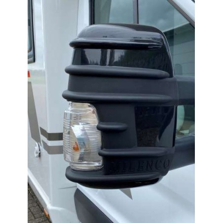 Coques Protection Rétroviseur Transit Noir x2 – Montage Facile & Protection Anti-Chocs