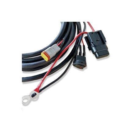 FAISCEAU RELAIS SIMPLE AVEC CONNECTEUR 2 BROCHES - Câblage pour Éclairage LED