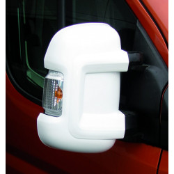 Coque protection rétroviseur bras court Ducato blanc jusqu'à 2024 x2 - M4732