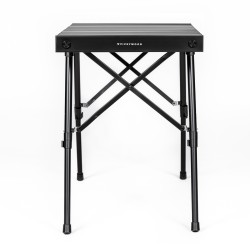 Table de Camping VICKYWOOD Alu Ultralight Noir - Pliable et Réglable en Hauteur