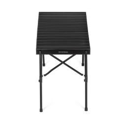 Table de Camping VICKYWOOD Alu Ultralight Noir - Pliable et Réglable en Hauteur