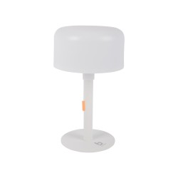 Lampe de Table Loconan - 100 Lumen | Bo-Camp - Pastel Collection - Rechargeable - Blanche