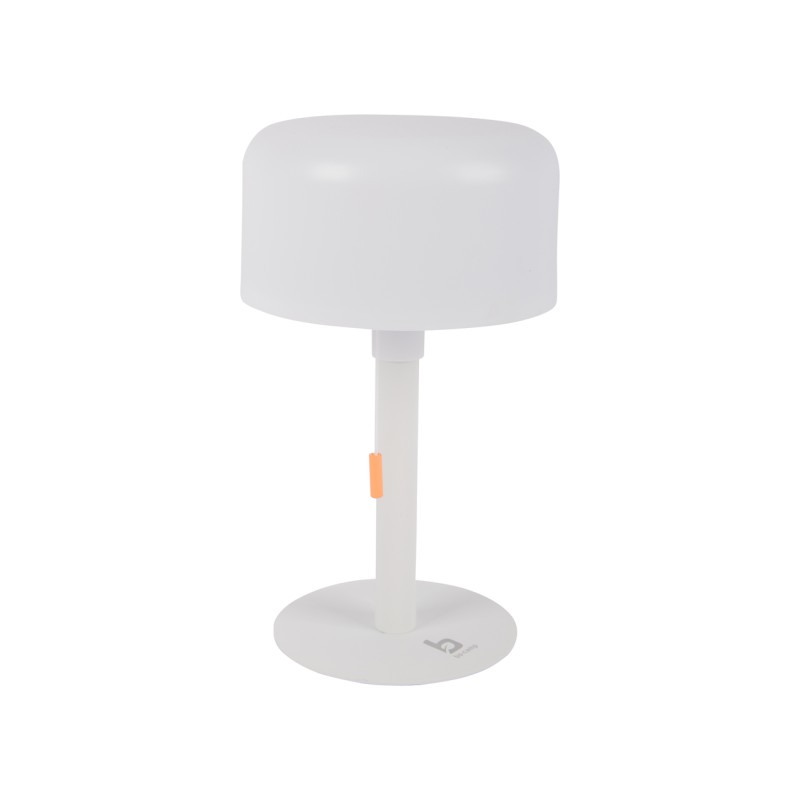 Lampe de Table Loconan - 100 Lumen | Bo-Camp - Pastel Collection - Rechargeable - Blanche