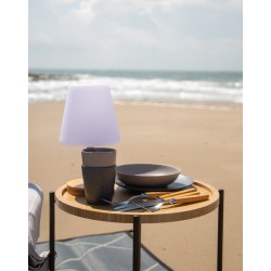 COUVERTS HAGGERSTON - 16 PCS/4 PERS - Set de couverts en acier inox avec poignées imitation bois