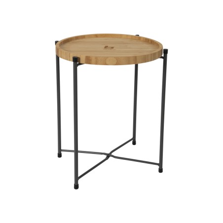 TABLE BAMBOU CARNABY - TAILLE M - Table d'appoint pliante avec plateau amovible