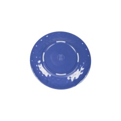 ASSIETTE STONE LINE - MELAMINE - Ø 20.5CM - 1 PC (Turquoise / Azure / Sable) - Gimex