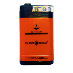 MINI LAMPE HYDRACELL ORANGE/NOIRE X1 - Éclairage d'urgence écologique et réactivable