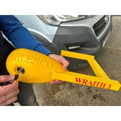 SABOT DE ROUE WRAITH 3 - CAMPING CAR - M7306 | Sécurité renforcée pour Fiat Ducato, Peugeot Boxer, Citroën Relay