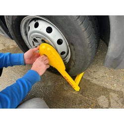 SABOT DE ROUE WRAITH 3 - CAMPING CAR - M7306 | Sécurité renforcée pour Fiat Ducato, Peugeot Boxer, Citroën Relay