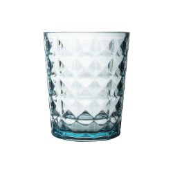 Verre à Eau - Stone - 480 ml - Bleu Turquoise - Lot de 2 | Résistant et Élégant
