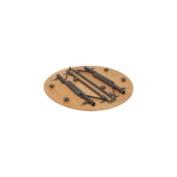 TABLE POUNDBURY RONDE PLIANTE - Ø 90 CM | Élégante et Pratique