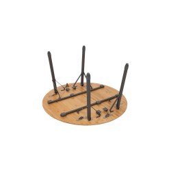 TABLE POUNDBURY RONDE PLIANTE - Ø 90 CM | Élégante et Pratique
