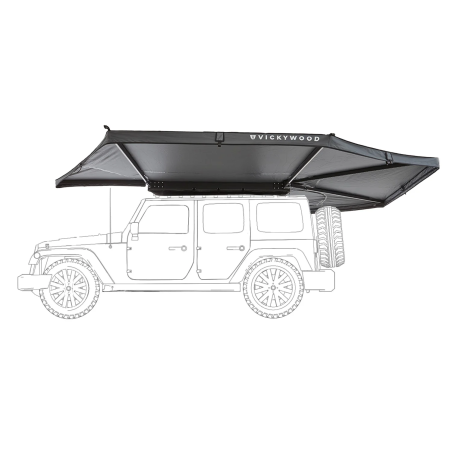 Store latéral Leaf Extended 200cm Vickywood 270°