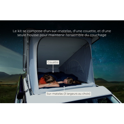 Housse de rechange Roofvan Duvalay – Housse complète matelas et couette
