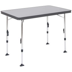 Table Rectangulaire Gris Alu Crespo – Pratique et Durable pour Camping