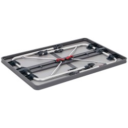 Table Rectangulaire Gris Alu Crespo – Pratique et Durable pour Camping