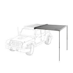 STORE LATÉRAL VICKYWOOD 250 CM – Espace Abrité et Résistant pour le Camping