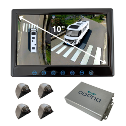 Système Caméra 360° Drone View 5 HDMI (Coques Carbones + Écran 10'')