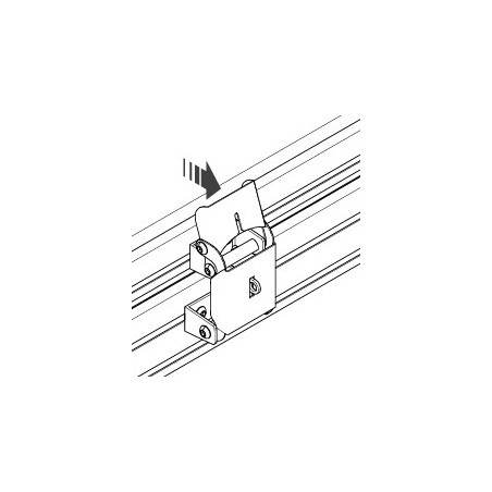 Support de store pour tente Cumaru 135 – Fixation rail T robuste et rapide