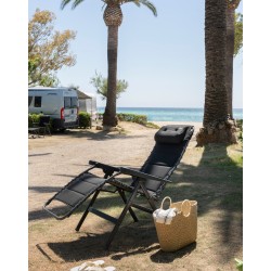 Relax Air Deluxe avec repose-tête 2025 – Fauteuil zéro gravité pliant et ergonomique