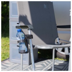 Porte bouteille universel pour chaise de camping – Support réglable et pratique