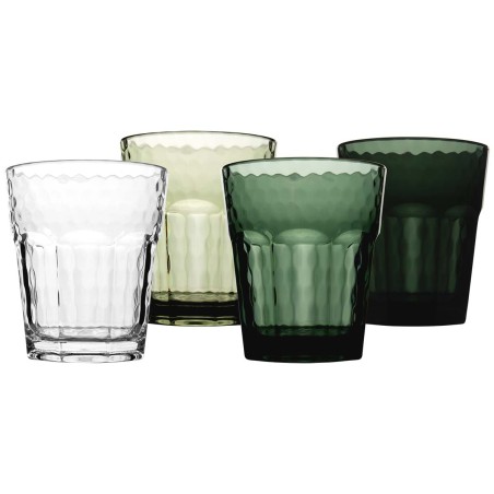 Verres à eau - vert - 200 ml - 4 pièces | Bo-Camp - résistants & sans BPA