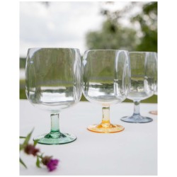 Verres à vin Pastel Ornans - 250 ml - 4 pièces | Bo-Camp - incassables & sans BPA