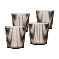 Verres à eau Nomad - RPET - 400 ml (lot de 4) | Bo-Camp - écologiques & durables