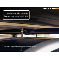 Tente de Toit TentBox Cargo 2.0 – robuste, rapide et ultra-fonctionnelle