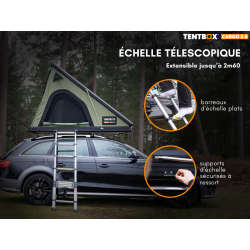 Tente de Toit TentBox Cargo 2.0 – robuste, rapide et ultra-fonctionnelle