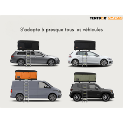 Tente de Toit Tentbox Classic 2.0 – Confort, rapidité et robustesse pour vos aventures